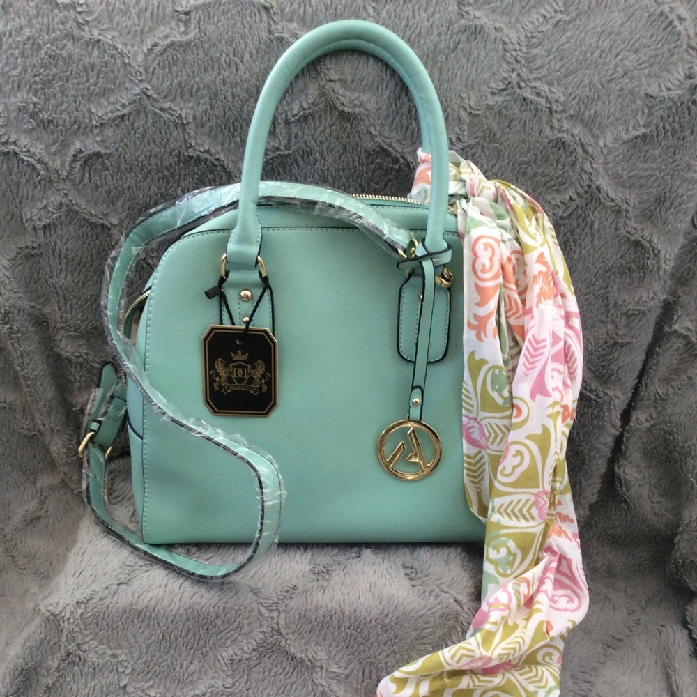 NWT Handbag/Crossbody Light Teal/Aqua